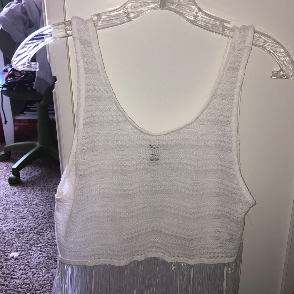 crop top white